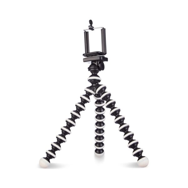 Amazon Basics Gorilla Tripod/Mini Tripod for Mobile Phone with Phone Mount with Flexible Gorilla Stand for DSLR, Action Cameras, Ring Lights, Panel Reflectors, Umbrellas, and Flashlights (13 Inch) - Image 2