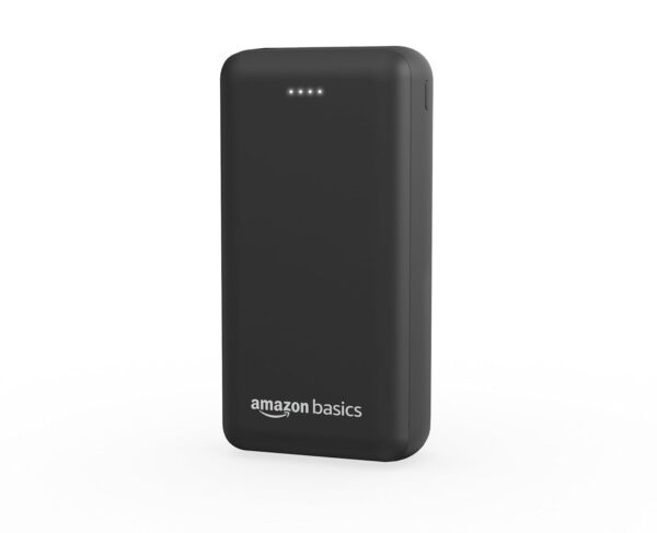 Amazon Basics 27000 mAh Power Bank | 22.5W Fast Charging | Triple Output | Smartphones, TWS, Speakers, Tablets (Black) - Image 2