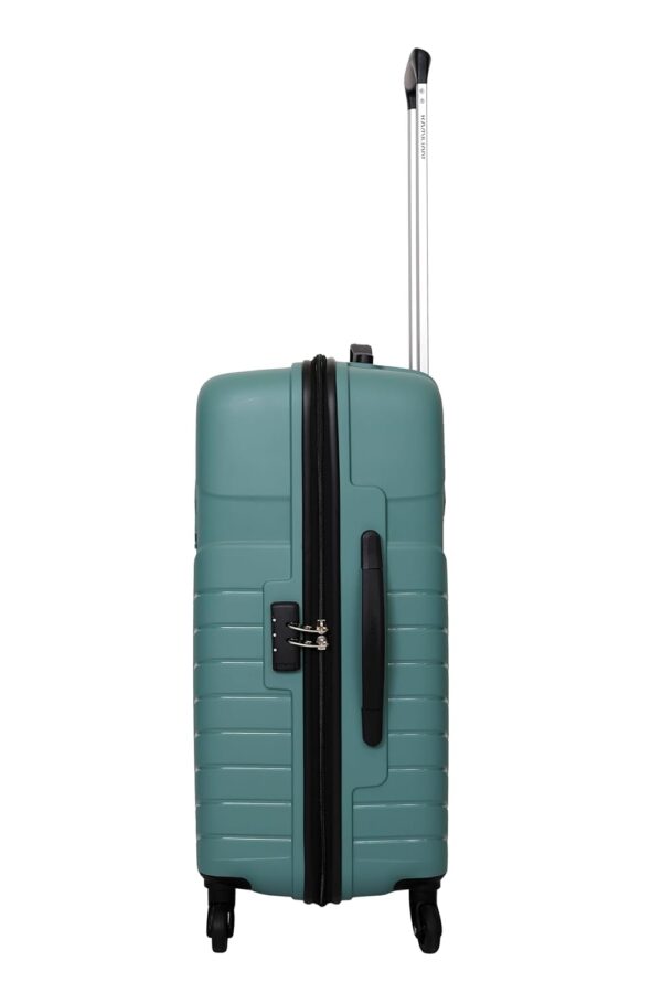 American Tourister Kamiliant Set of 3 Trolley Bags 55 cm, 68 cm and 79 cm Small, Medium and Large Hard-Sided Polypropylene 4 Wheeler Spinner Luggage (Slate Grey) - Image 8