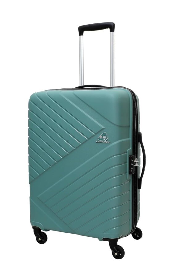 American Tourister Kamiliant Set of 3 Trolley Bags 55 cm, 68 cm and 79 cm Small, Medium and Large Hard-Sided Polypropylene 4 Wheeler Spinner Luggage (Slate Grey) - Image 5