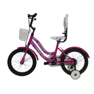 RIDERS Angel Kids Bicycle | Age 5-7 Years | Size 16 (Dark Pink)