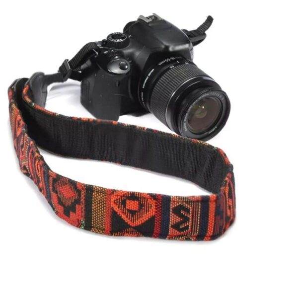 SYGA 1 Piece Orange Coloured DSLR Camera Shoulder Strap - Image 3
