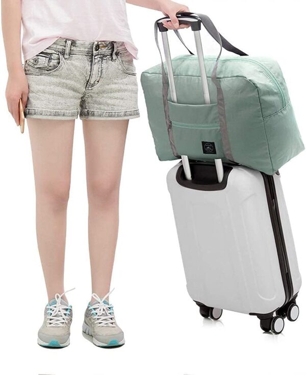 LANKESH ENTERPRISE Multi Purpose Travel Duffle Bag Large Capacity Folding Lightweight Waterproof Carry Luggage Bag for Women & Man (Multi Color) - Image 3