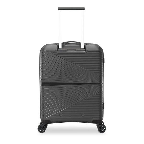 American Tourister Acrylonitrile Butadiene Styrene Airconic Hardside Expandable Carry-On Luggage With Spinner Wheels, Graphite, Carry-On 21 Inch, H-58.4 Centimeters - Image 8