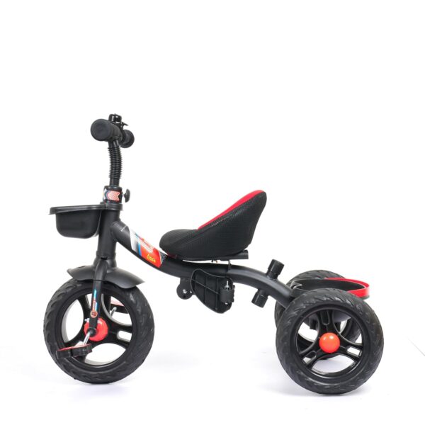 Luusa GT-1 Tricycle Plug N Play Kids/Baby Tricycle with Parental Control, Cushion seat and Safety Guard Rail for Boys/Girls / Carrying Capacity Upto 30kgs (RED) - Image 5