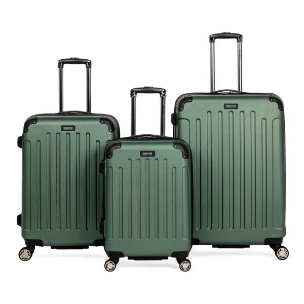 Kenneth Cole Reaction Renegade 3-Piece Lightweight Hardside Expandable 8-Wheel Spinner Travel Luggage Set, Cilantro, (20"/24"/28") - Image 2
