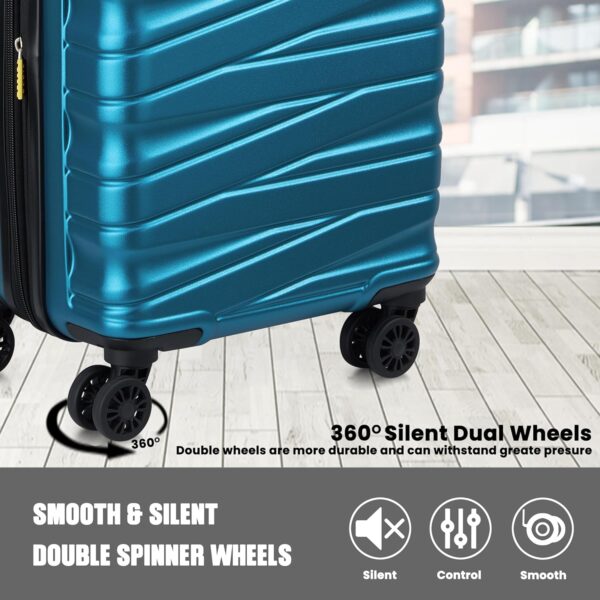 DELSEY PARIS Tiphanie 4 Double Wheel Polycarbonate Hard Suitcase - Image 5
