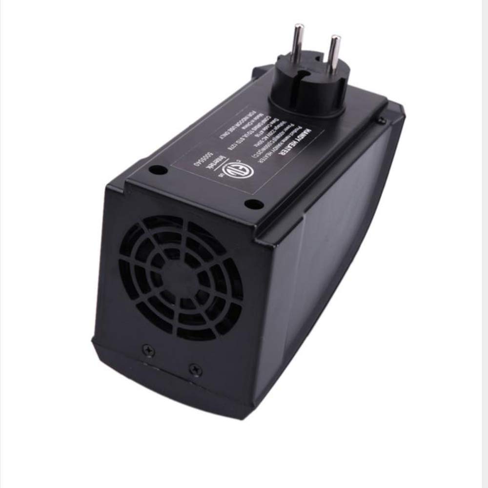 MOROVIK MOKRUSH Electric Handy Heater|Wall-Outlet 400 Watts Electric Handy Room Heater (Room Heaters Home For Bedroom, Reading Books, Work, Bathrooms, Rooms, Offices, Home), Black