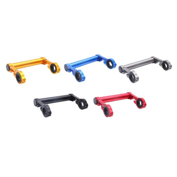 EXPORA Bicycle Odometer Mount Bike Extension Bracket Camera Light Stand Rack Black (54041992EXP) - Image 4