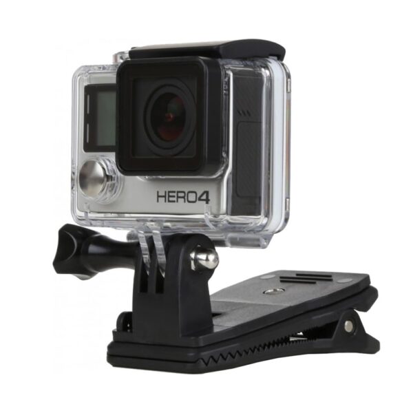 Action Pro Versatile 360° Rotary Backpack Mount Kit, Compatible with GoPro Hero 13/12/11/10/9/8/7/6/5/4/Eken/Yi and Other Action Cameras for Dynamic Adventure Capture - Image 4