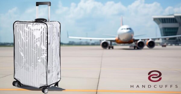 Handcuffs Transparent Luggage Trolley Protective Covers PVC Waterproof Travel Bag Suitcase Cover - Image 4