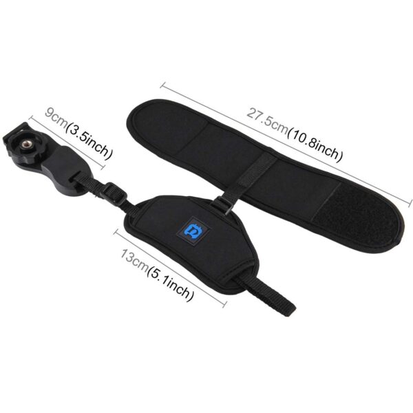 Khatz Soft Neoprene DSLR Mirrorless Camera Hand Grip Wrist Strap with 1/4 inch Screw Plastic Plate - Compatible with Canon, Nikon, Sony, and More - Secure and Comfortable Camera Accessory - Image 4