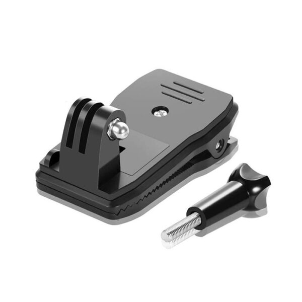 Action Pro Versatile 360° Rotary Backpack Mount Kit, Compatible with GoPro Hero 13/12/11/10/9/8/7/6/5/4/Eken/Yi and Other Action Cameras for Dynamic Adventure Capture - Image 2