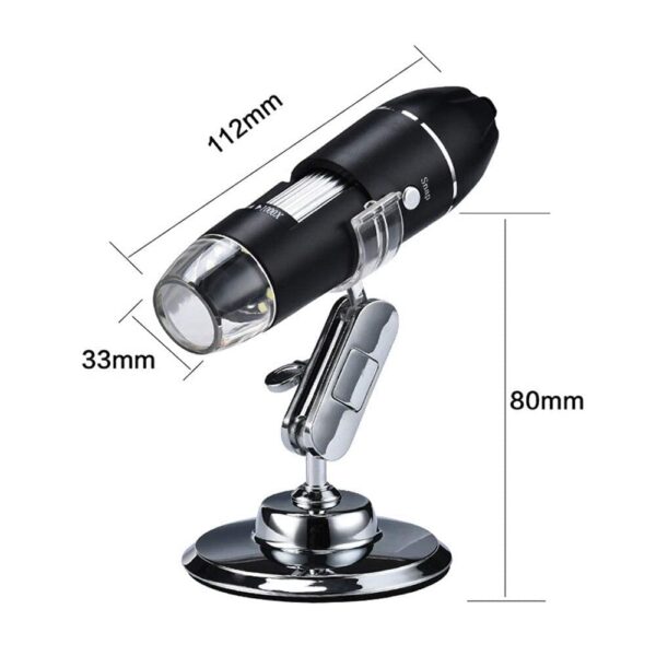 Tobo USB Microscope;Tobo 1000 x High Resolution Digital Mini Microscope Camera with OTG Adapter and Metal Stand;Compatible for Micro USB Type-C Android; Windows Mac Linux(USB Microscope) - TD-585IM11 - Image 8