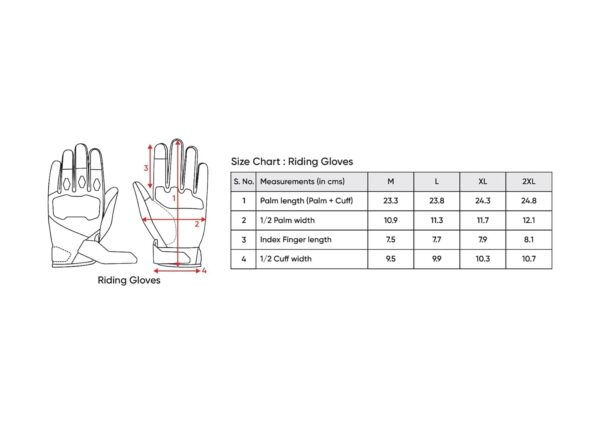 TVS Racing Xplorer Riding Gloves for Men-PVC & Carbon Protected, Touch Screen Compatible, & Visor Wiper Fingertips-Premium Bike Gloves for Riding Comfort (Neon-L) - Image 8