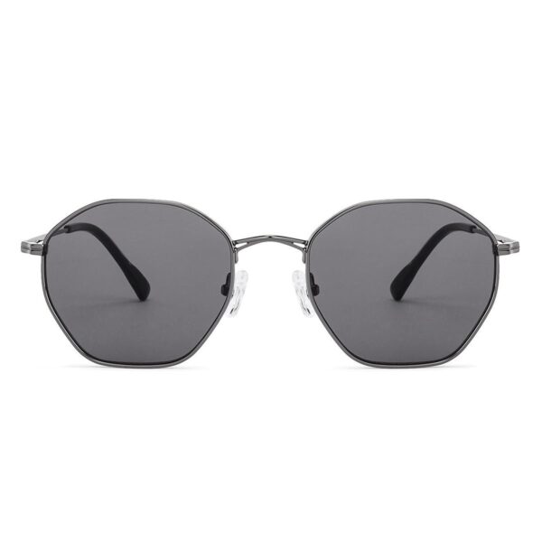 John Jacobs | UV Protection Sunglasses For Men & Women | Full Rim Hexagonal Medium (Size-53) JJ S12472-C1 - Image 3