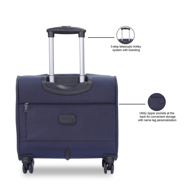 Tommy Hilfiger Unisex Overnighter Trolley Bag - Image 6