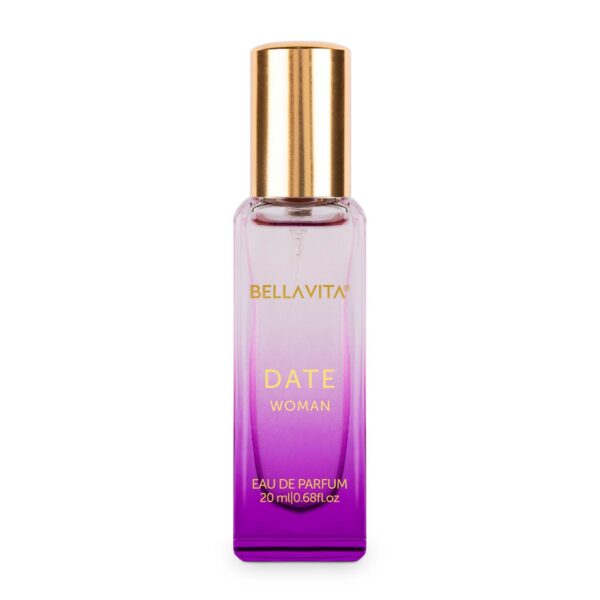 Bella Vita Luxury Date Woman Eau De Parfum Perfume with Pink Pepper, Jasmine & Vanilla|Premium, Long Lasting Floral & Fruity Fragrance for Women, 20ML - Image 2
