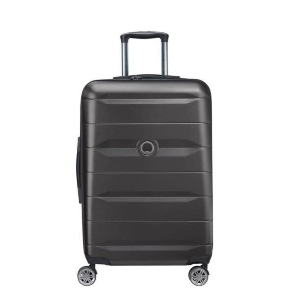 Delsey Polycarbonate 67 cms Black Hardsided Check-in Luggage (Comete) (3039810_Black) - Image 2