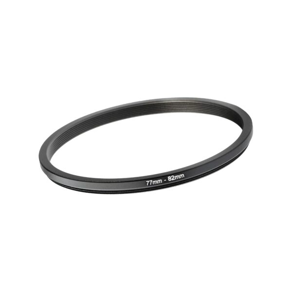 HIFFIN Camera Lens Step Up Filter Adapter Rings, 49-52, 52-55, 55-58, 58-62, 62-67, 67-72, 72-77, 77-82mm Metal Step Up Rings Kit with Anodized Aluminum Threaded Black Frame - Image 3