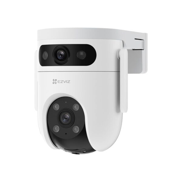 EZVIZ by Hikvision|H9C Dual-Lens(3MP+3MP) Pan & Tilt Wi-Fi Camera|Two-Way Talk|AI-Powered Human/Vehicle Detection|Active Defense with Siren and Strobe Light|Weatherproof Design|Upto 512GB Support - Image 2