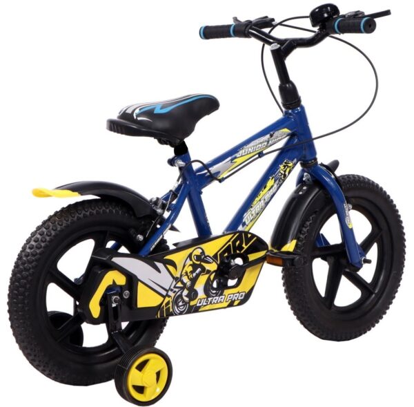JUNIOR KID Ulta Bmx 14T Cycle For Kids 2 To 5 Years With Training Wheels Kid Cycle For Boys And Girls Kids Bicycle Cycle For Boys And Girls Semi Assembled 14 Inches Kids Rigid Cycle,Navy Blue - Image 5