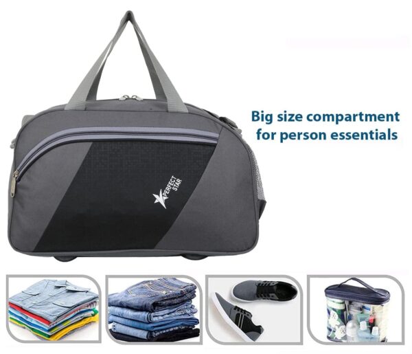 PERFECT STAR Travel Bags for Luggage Bags for Travel Duffle Bags for Travel Bags for Travelling Luggage Bags Travel Bag for Women Travel Bags Duffle Bag Without Wheels Travel Bag for Men - Image 4
