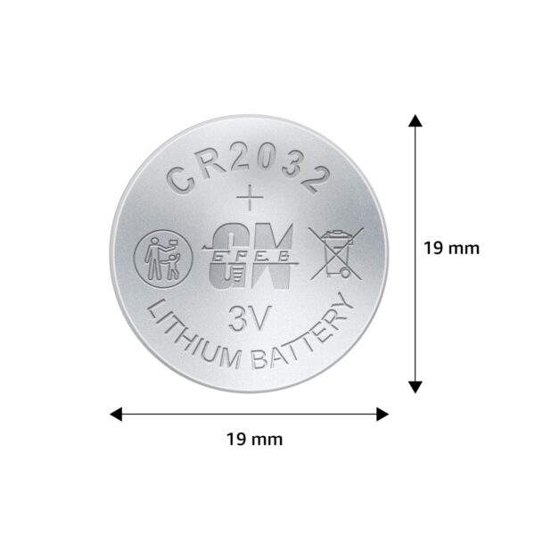 Amazon Basics Long-Lasting CR2032 Lithium Coin Batteries | 3V Voltage | Versatile Applications (Pack of 5) - Image 7