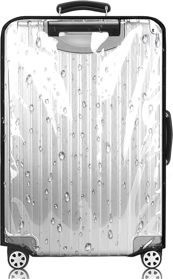 Handcuffs Transparent Luggage Trolley Protective Covers PVC Waterproof Travel Bag Suitcase Cover - Image 7