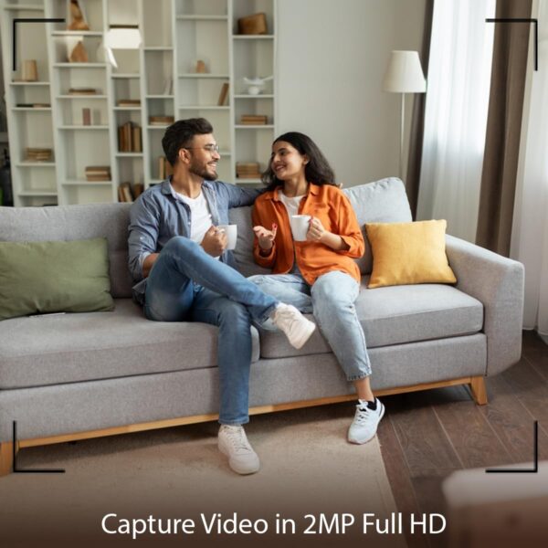 CP PLUS 2MP Full HD Smart Wi-fi CCTV Home Security Camera | 360° with Pan Tilt | 2Way Talk | Cloud Monitor | Motion Detect | Night Vision | Supports SD Card (Upto 128 GB), Alexa & Ok Google | CP-E21A - Image 8