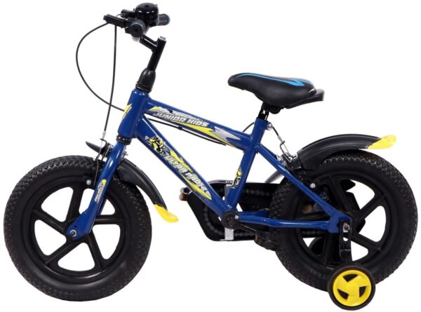 JUNIOR KID Ulta Bmx 14T Cycle For Kids 2 To 5 Years With Training Wheels Kid Cycle For Boys And Girls Kids Bicycle Cycle For Boys And Girls Semi Assembled 14 Inches Kids Rigid Cycle,Navy Blue - Image 3
