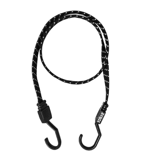 Rynox® Gripper Reflective Motorcycle Luggage Bungee Strap/Cord (Black) - Image 3