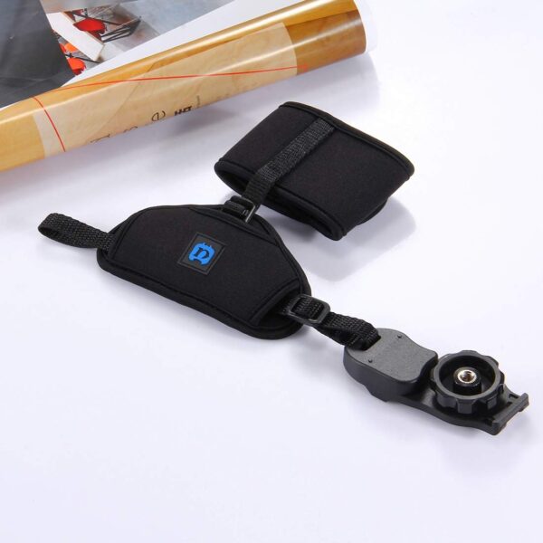 Khatz Soft Neoprene DSLR Mirrorless Camera Hand Grip Wrist Strap with 1/4 inch Screw Plastic Plate - Compatible with Canon, Nikon, Sony, and More - Secure and Comfortable Camera Accessory - Image 9