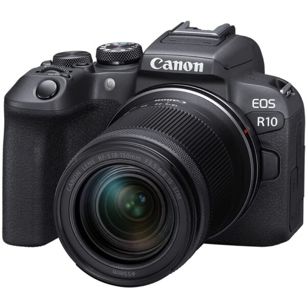 Canon EOS R10 24.2MP RF-S18-150 F/3.5-6.3 IS STM Mirrorless Camera (APS-C Sendor, 4K UHD Video) for Wedding & Content Creators - Black - Image 2