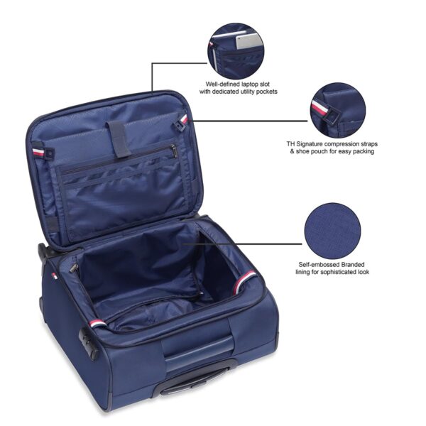 Tommy Hilfiger Unisex Overnighter Trolley Bag - Image 4