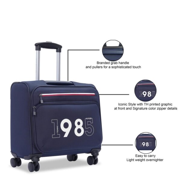 Tommy Hilfiger Unisex Overnighter Trolley Bag - Image 3