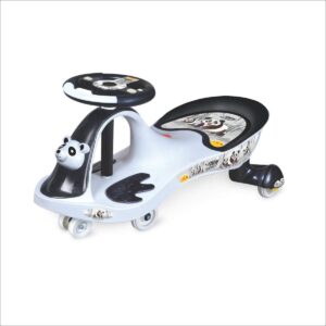 Toyzone Baby Panda Magic Car-50940 | Ride-on Baby Car| Kids Push Car| Swing Car | Comfortable Seats & Durable | Elegant Design | Ride on Toy Car for Kids|Twister Ride on|Magic Toy Car|Kids Ride On|Push Rider|Steering Music & Lights | For Kids age 2+