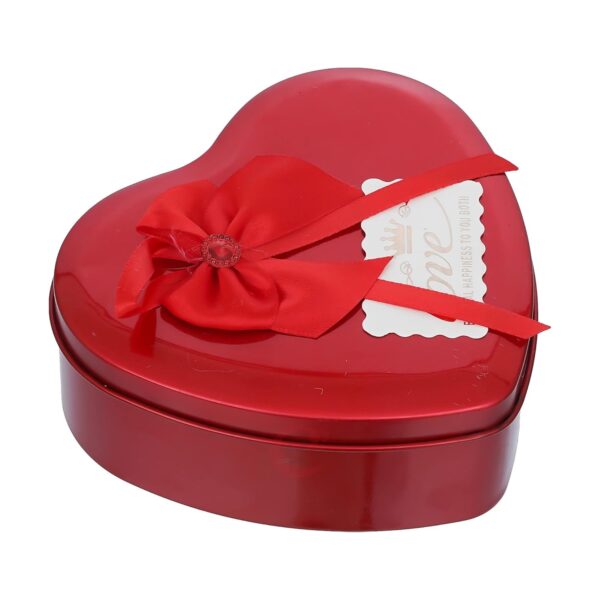 eCraftIndia Heart Shaped Valentines Day Gift Box with I Love You Message Teddy Bear 3 Red Roses| Valentine Gift for Girlfriend Boyfriend Husband Wife|Valentine Day Gifts|Valentine Day Decoration Items - Image 7