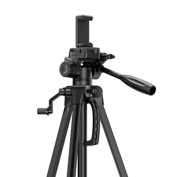 Amazon Basics 60 Inch Tripod for DSLR, Camera | Operating Height: 4.58 Ft. | Maximum Load Capacity up to 4.5kg | Portable Lightweight Aluminium Tripod with 360° Ball Head | Carry Bag Included (Black) - Image 9