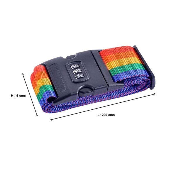 EzLife Luggage Strap for Suitcases, Trolleys and All kind of Luggages (Multi-color) - Image 6