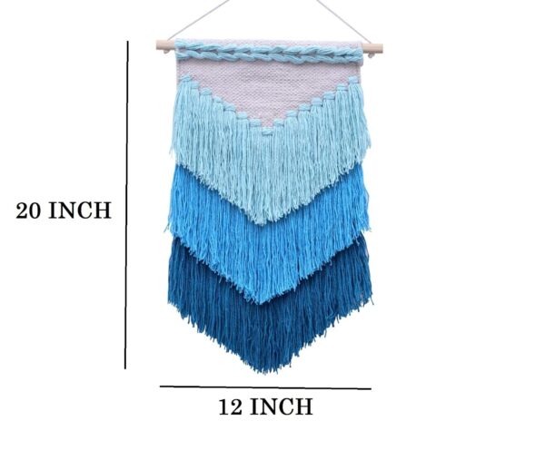 Osric Pack of 1 Wall Hanging Bohemian Nordic Woven Wall Decor Tapestry Hippie Beautiful Geometric Art for Apartment House Living Room Home Decoration (Wall 21) - Image 4