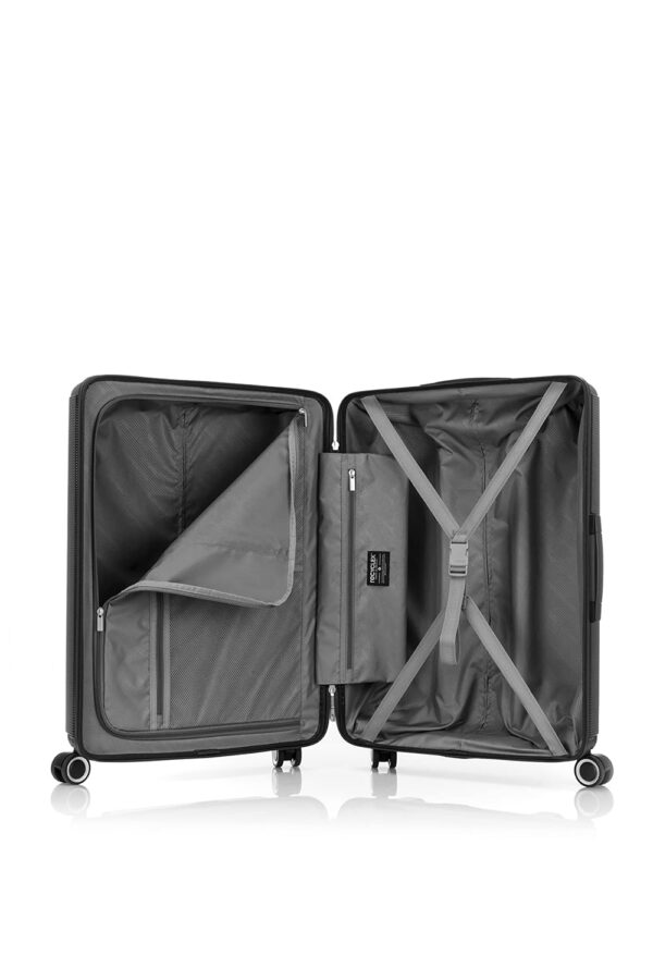 SAMSONITE 4 Spinner Wheels Trolley Bag Suitcase for Travel | Staren 55 Cms Polycarbonate Hardsided Small Cabin Luggage Trolley Bag, Matte Green - Image 8