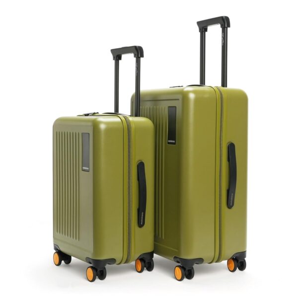 MOKOBARA The Transit Luggage Poly-Carbonate Hard Sided 8 Silent Ninja Wheels (So Matcha, Set of 2) - Image 2