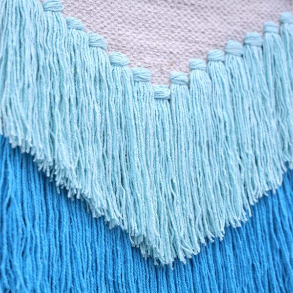 Osric Pack of 1 Wall Hanging Bohemian Nordic Woven Wall Decor Tapestry Hippie Beautiful Geometric Art for Apartment House Living Room Home Decoration (Wall 21) - Image 3