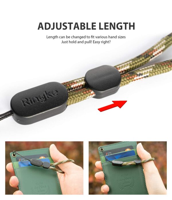 Ringke Lanyard Finger Strap (4 Pack) Compatible with Cellphone, Phone Cases, Keys, Cameras, GoPro, and More - Image 5