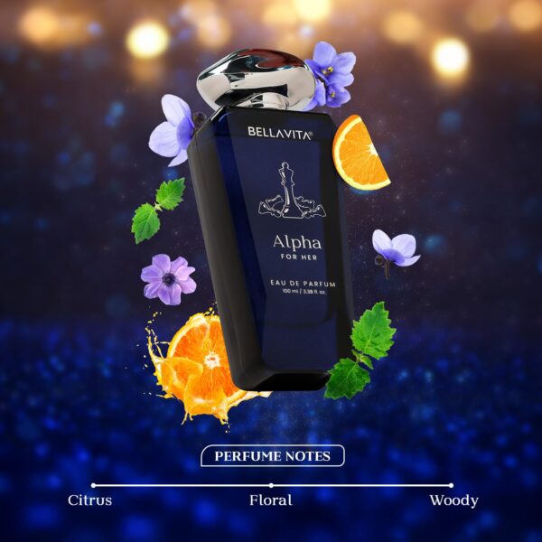 BELLAVITA Mood Collection ALPHA Perfume for Her | Long-Lasting Luxury Perfume | Elegant & Feminine Perfume for Women, 100ml - Image 5