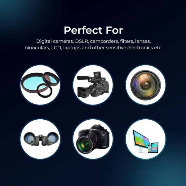 Digitek (DCK-004) Professional 8-in-1 Camera Cleaning Travel Kit, Ideal for Cleaning Lenses, Cameras, Filters, Displays - Image 7