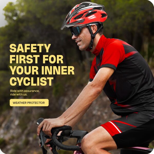 Boldfit Cycle Helmet for Men & Women Cycling Helmet for Men Cycle Accessories Bicycle Helmet for Men and Boys Skating Helmet, Bicycle Helmet, Helmet for Cycle, Adult Helmet for Cycling - Image 6