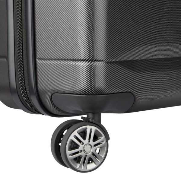 Delsey Polycarbonate 67 cms Black Hardsided Check-in Luggage (Comete) (3039810_Black) - Image 6