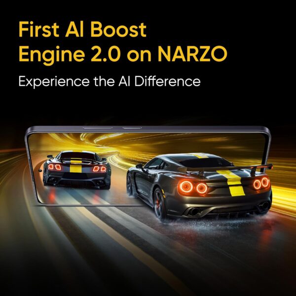realme NARZO 70 Turbo 5G (Turbo Yellow,6GB RAM,128GB Storage) | Segment's Fastest Dimensity 7300 Energy 5G Chipset | Motorsports Inspired Design - Image 5
